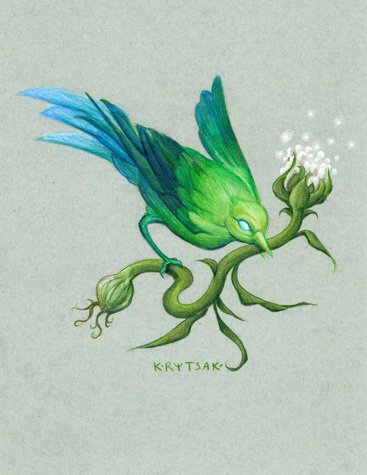 Seed-sowing Bird